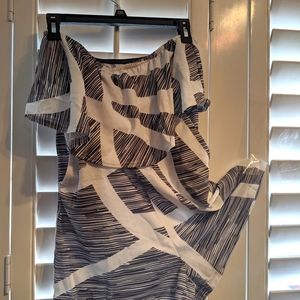 Sexy strapless romper medium